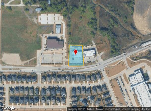 2810 W 1St St, Prosper, TX Parcel Map