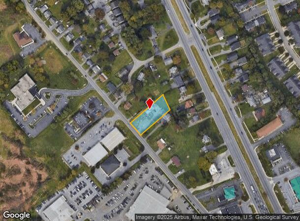  1808 Howell Rd, Hagerstown, MD Parcel Map