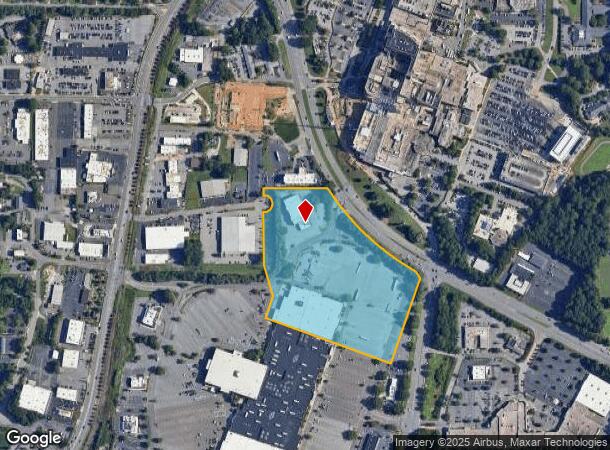  196 Hanes Mall Cir, Winston Salem, NC Parcel Map
