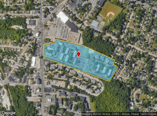  1008 Main St, South Weymouth, MA Parcel Map