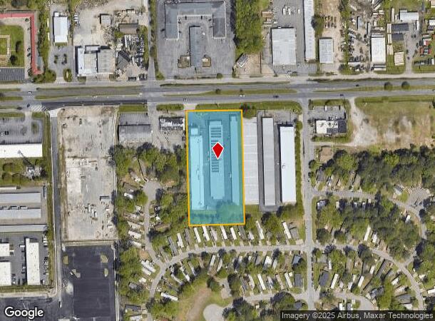  3264 S Military Hwy, Chesapeake, VA Parcel Map
