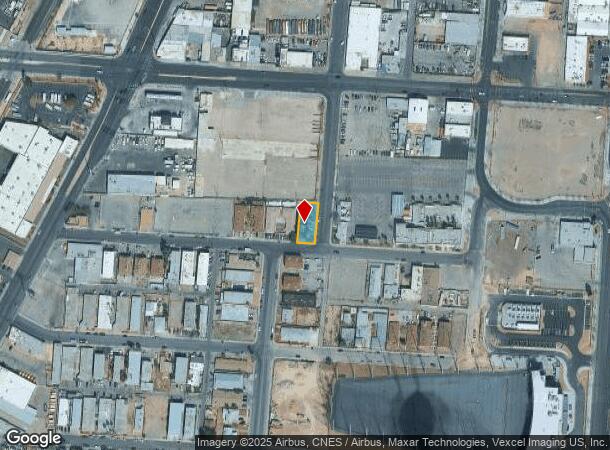  180 W New York Ave, Las Vegas, NV Parcel Map