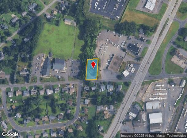 96 Burnham St, South Windsor, CT Parcel Map