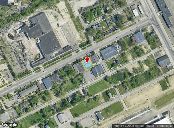  75 Oakman Blvd, Highland Park, MI Parcel Map