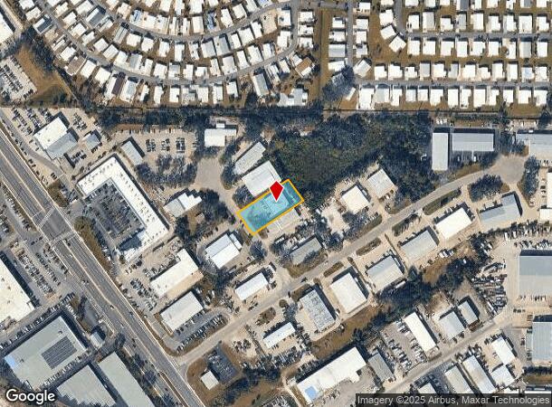  155 Progress Cir, Venice, FL Parcel Map