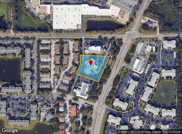 1051 S Falkenburg Rd, Tampa, FL Parcel Map