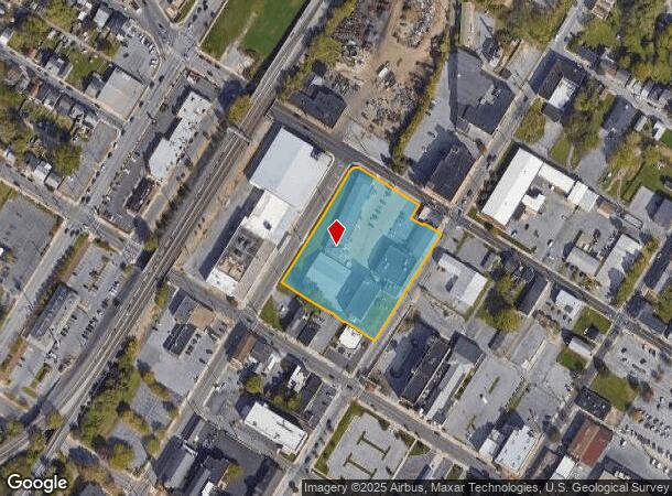 215 W Church St, Hagerstown, MD Parcel Map