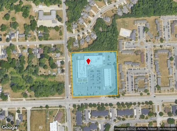 1101 E Walton Blvd, Pontiac, MI Parcel Map