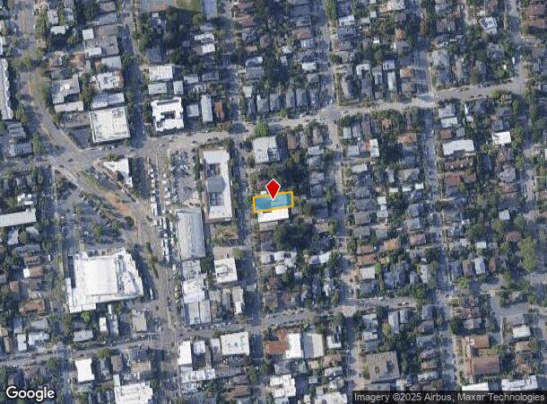 1421 Walnut St, Berkeley, CA Parcel Map