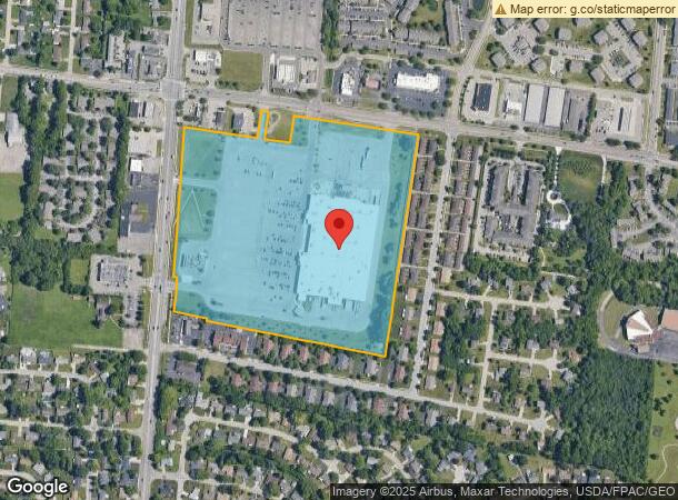  5858 Springboro Pike, Dayton, OH Parcel Map