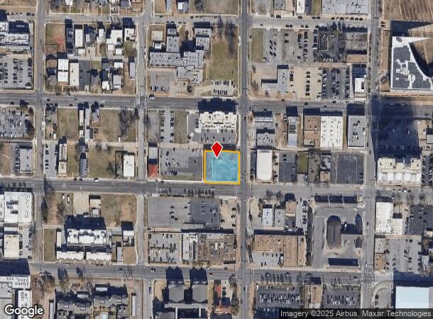  601 N Walker Ave, Oklahoma City, OK Parcel Map