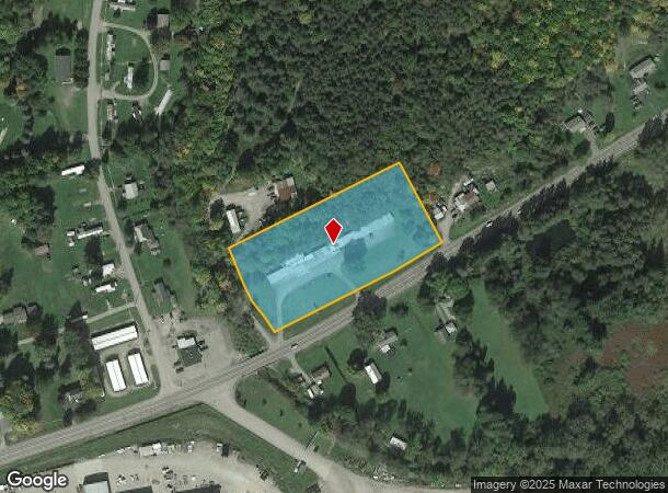  3186 Andover Rd, Wellsville, NY Parcel Map