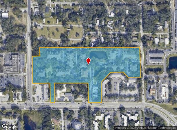  2919 Network Pl, Lutz, FL Parcel Map