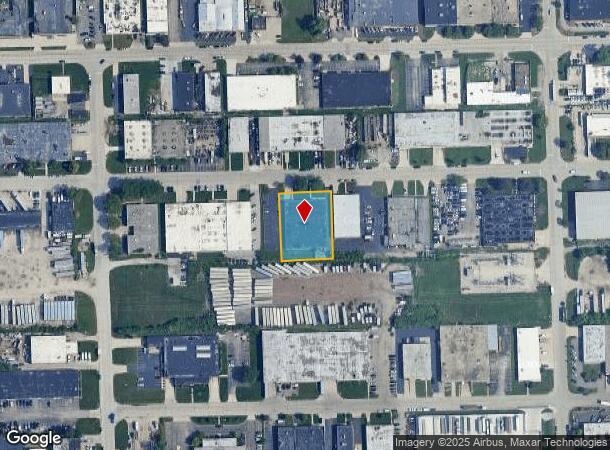 255 W Factory Rd, Addison, IL Parcel Map