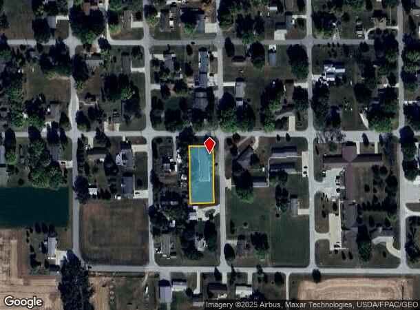  704 S Cayuga St, Pomeroy, IA Parcel Map