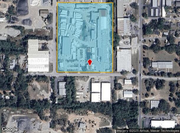  2500 Industrial St, Leesburg, FL Parcel Map