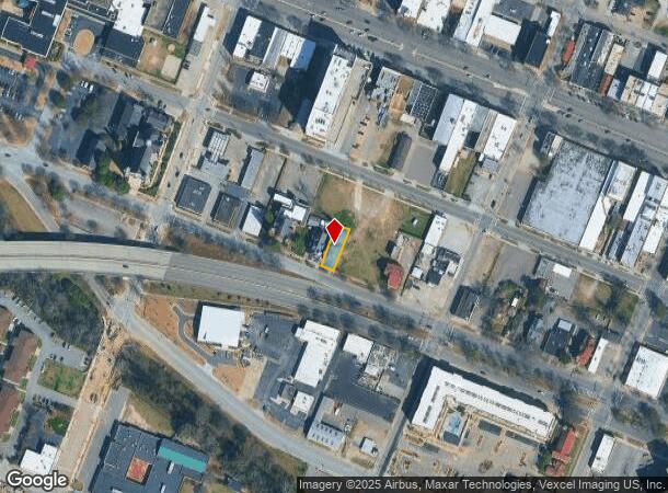  1223 Greene St, Augusta, GA Parcel Map