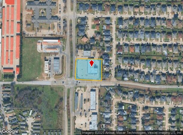 7221 Matlock Rd, Arlington, TX Parcel Map