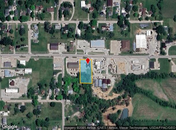 619 E Jackson St, Sigourney, IA Parcel Map