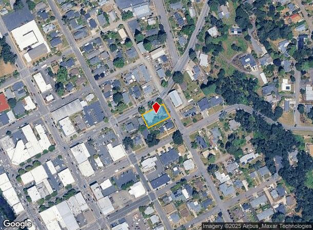 410 Oak St, Silverton, OR Parcel Map