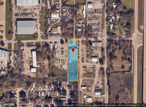  1301 W Shady Grove Rd, Grand Prairie, TX Parcel Map