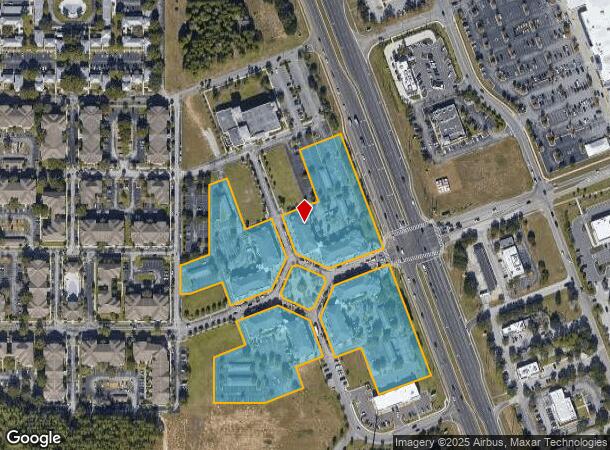 16640 Cagan Crossings Blvd, Clermont, FL Parcel Map
