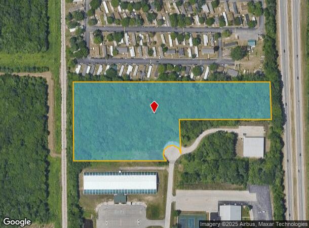  6855 Norton Pines Dr, Norton Shores, MI Parcel Map