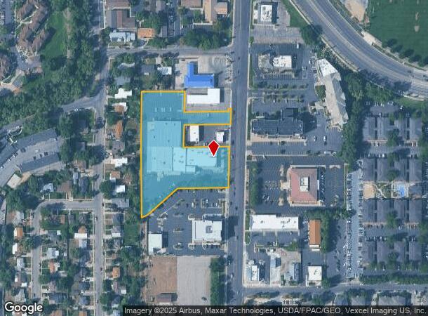  1555 N Freedom Blvd, Provo, UT Parcel Map