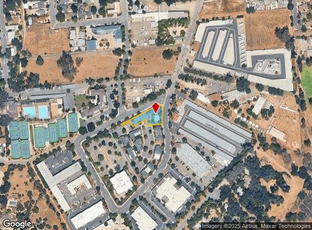 407 Bryant Cir, Ojai, CA Parcel Map