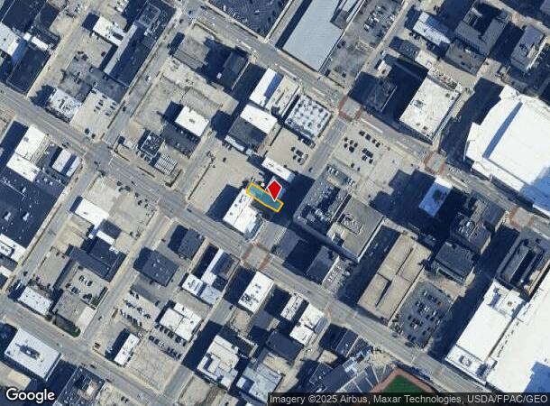  115 N Erie St, Toledo, OH Parcel Map