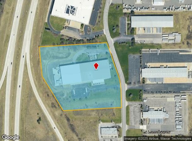 4755 Ameritech Dr, South Bend, IN Parcel Map