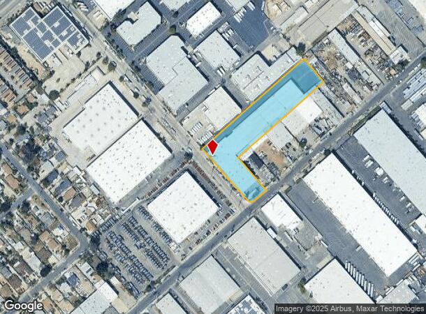  10232 Norris Ave, Pacoima, CA Parcel Map
