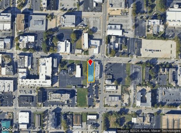  532 E Walnut St, Springfield, MO Parcel Map