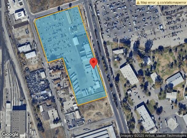  1611 S Airport Way, Stockton, CA Parcel Map