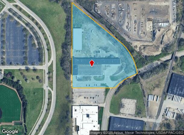  127 N Fearing Blvd, Toledo, OH Parcel Map