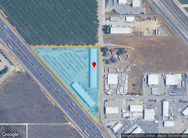  5353 S Peach Ave, Fresno, CA Parcel Map