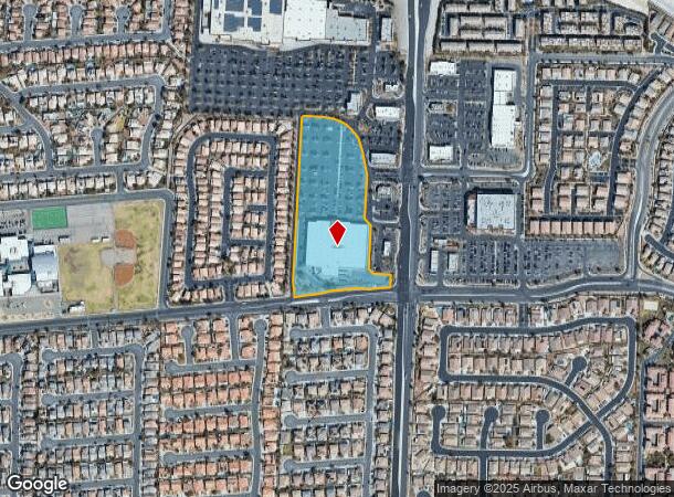  6101 N Decatur Blvd, Las Vegas, NV Parcel Map