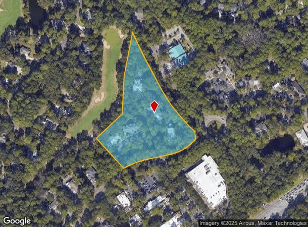  1000 Main St, Hilton Head Island, SC Parcel Map