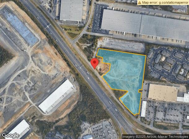  543 Industrial Blvd, La Vergne, TN Parcel Map