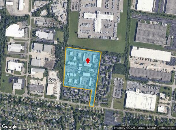  1100 Princeton Square Cir, West Chester, OH Parcel Map