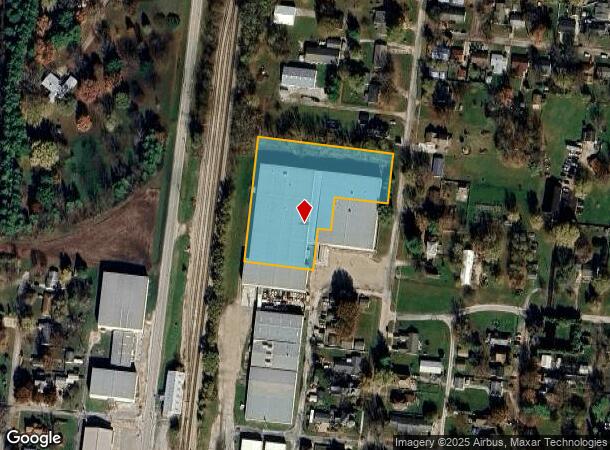 507 N Locust St, Arcola, IL Parcel Map