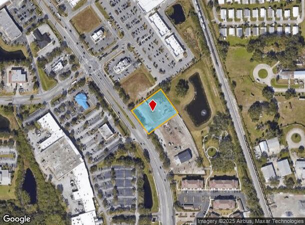  6335 N Wickham Rd, Melbourne, FL Parcel Map
