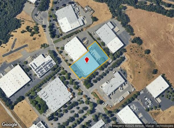 411 Otterson Dr, Chico, CA Parcel Map