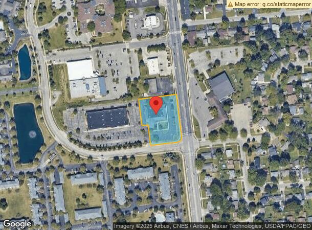  3499 Main St, Hilliard, OH Parcel Map