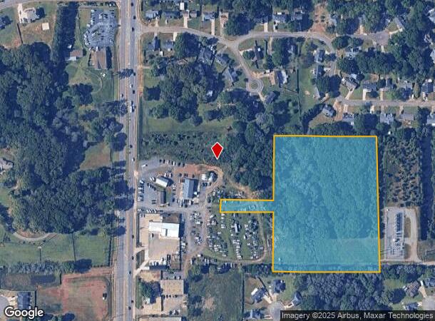  1246 S Houston Lake Rd, Warner Robins, GA Parcel Map