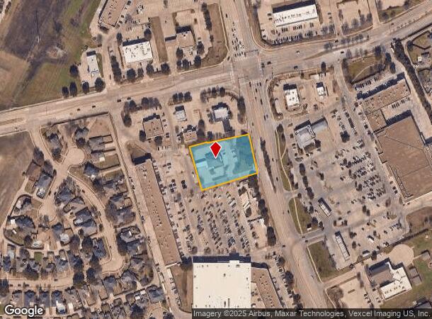 4033 Old Denton Rd, Carrollton, TX Parcel Map