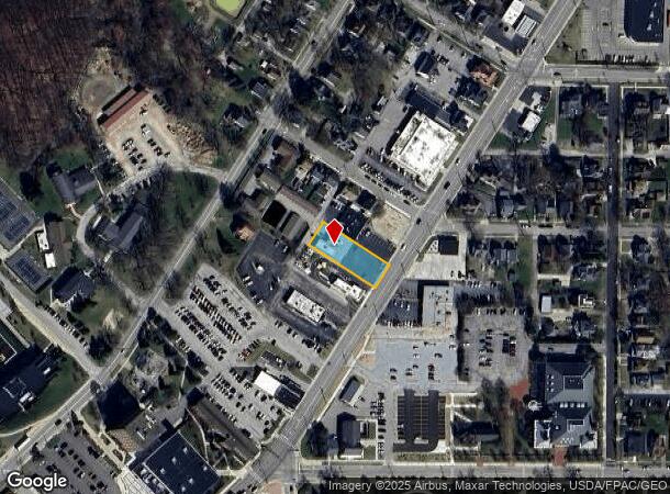 614 Claremont Ave, Ashland, OH Parcel Map