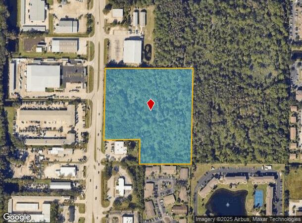  1909 Unknown, Palm Bay, FL Parcel Map