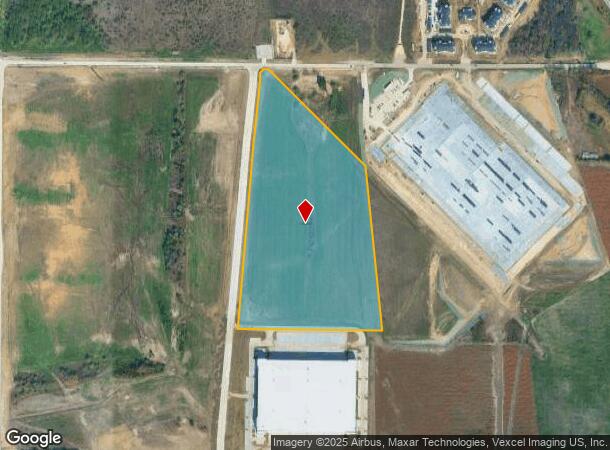 270 Crossroads Rd, Midlothian, TX Parcel Map