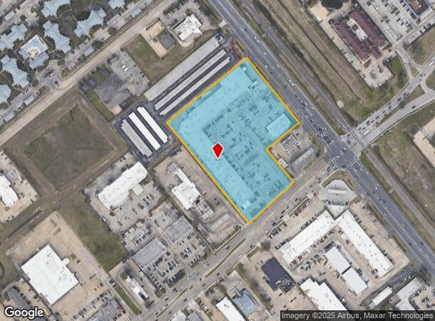 132 W Bay Area Blvd, Webster, TX Parcel Map